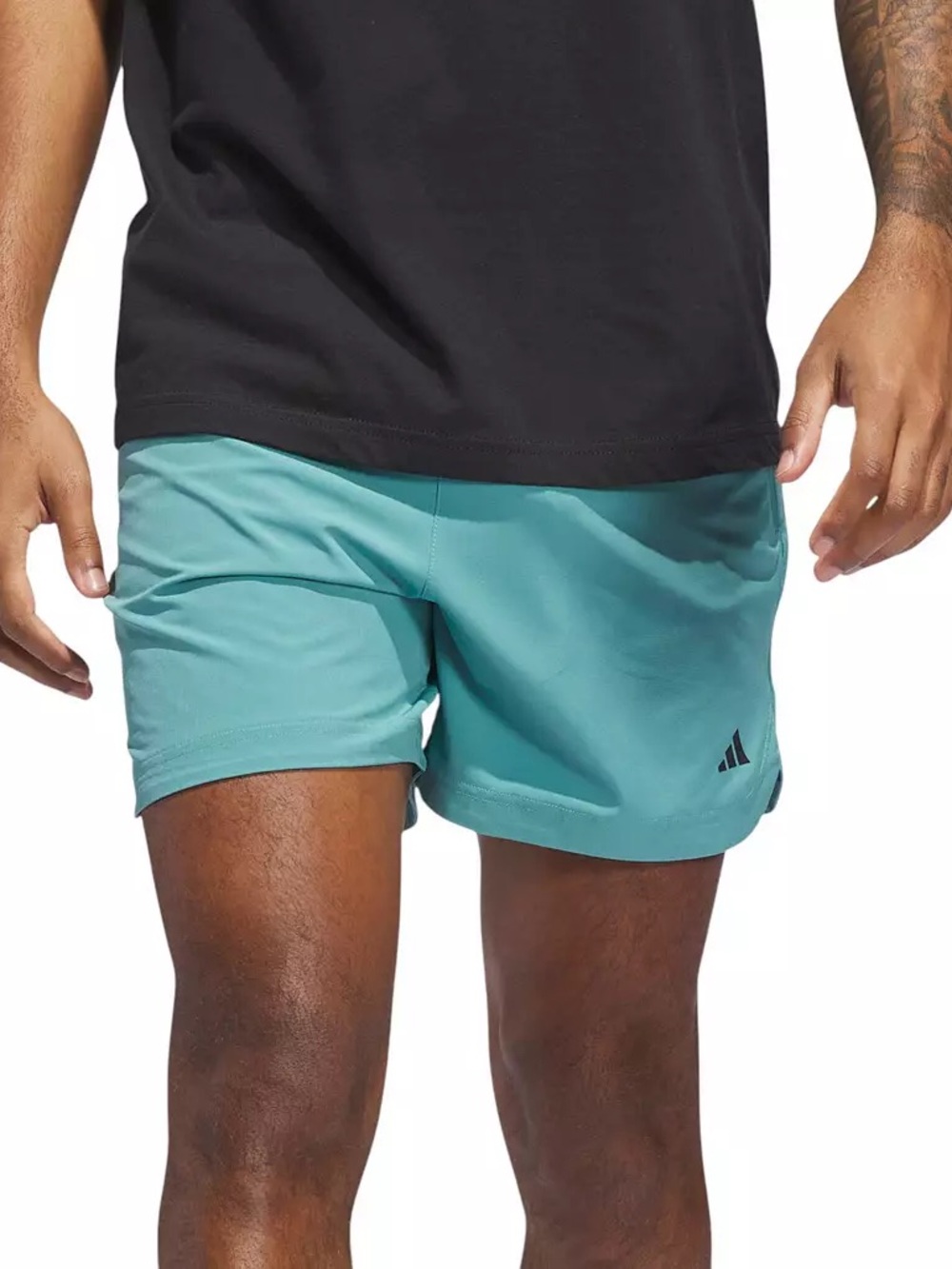 adidas Men’s Light Blue Athletic Shorts